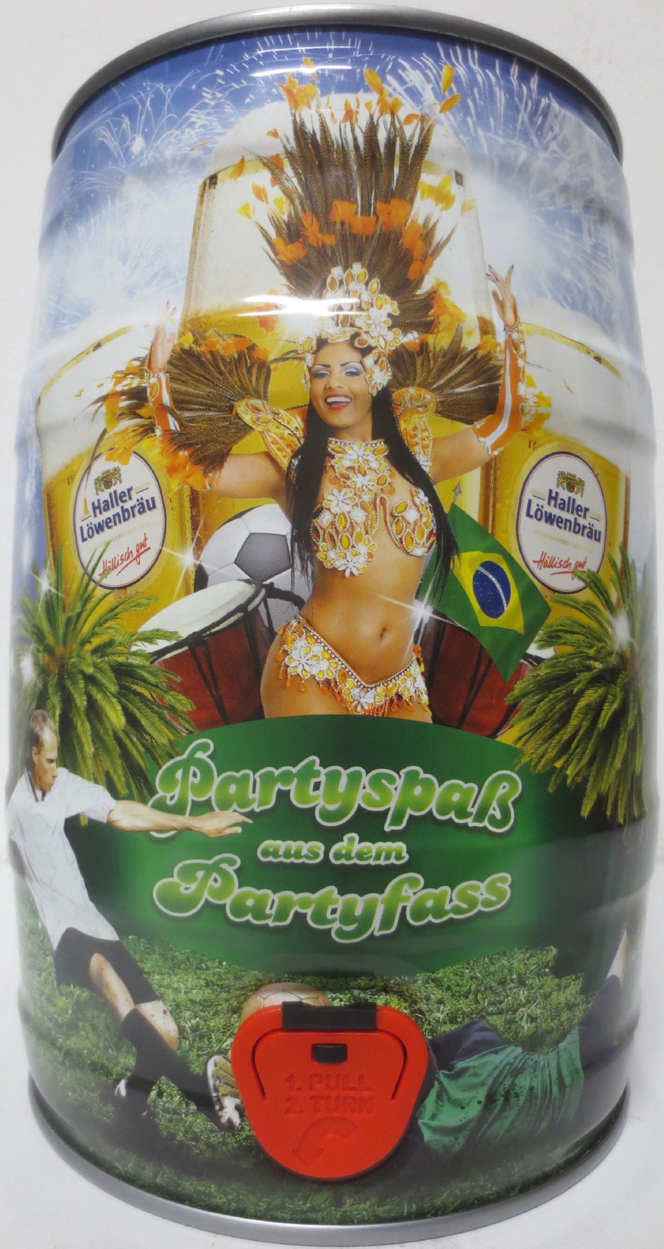 Haller Löwenbräu Partyspaß aus dem Partyfass (5L) Nr.1 