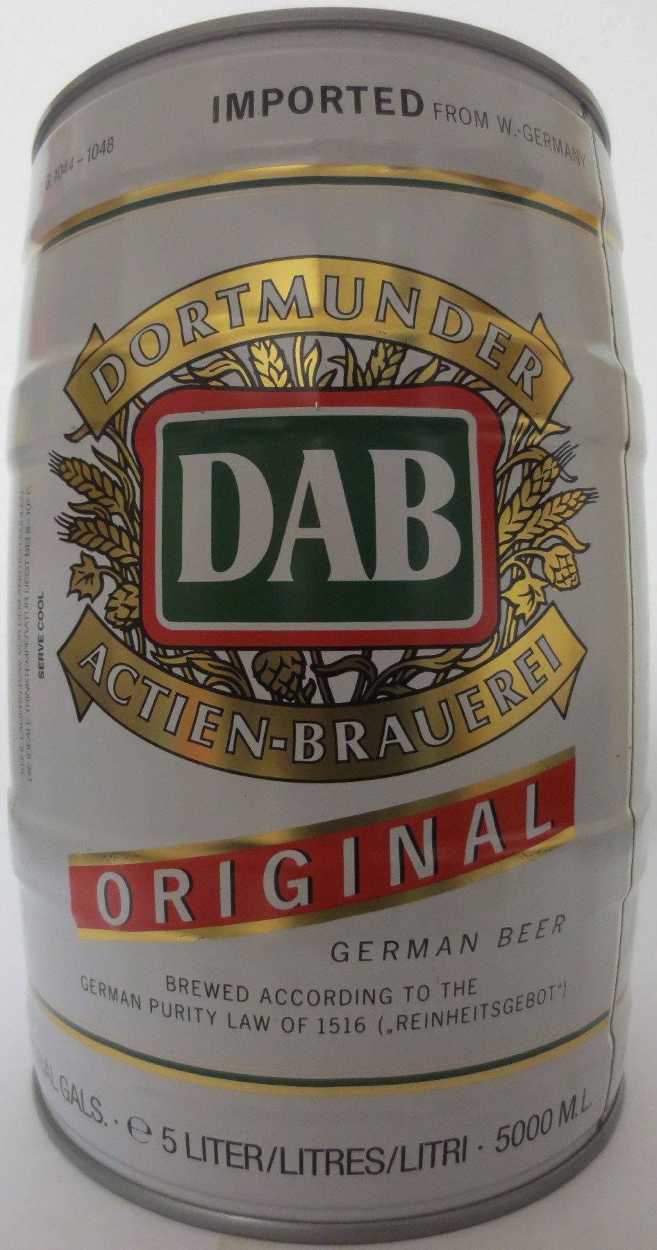DAB ORIGINAL GERMAN BEER (5L) Nr.5 