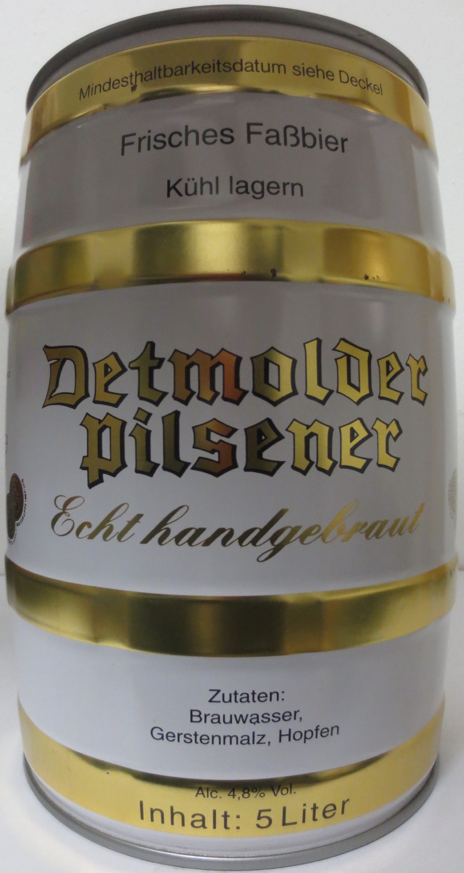 Detmolder Pilsener Echt handgebraut (5L) Nr.2 