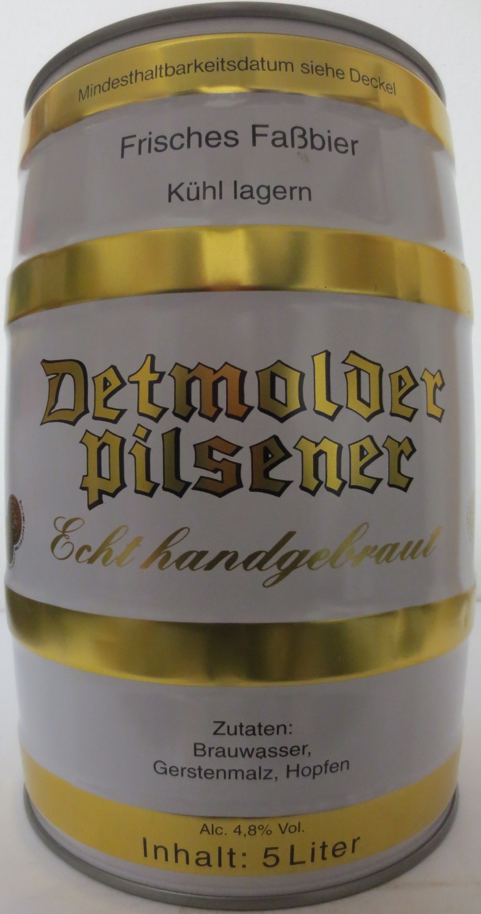 Detmolder Pilsener Echt handgebraut (5L) Nr.4 