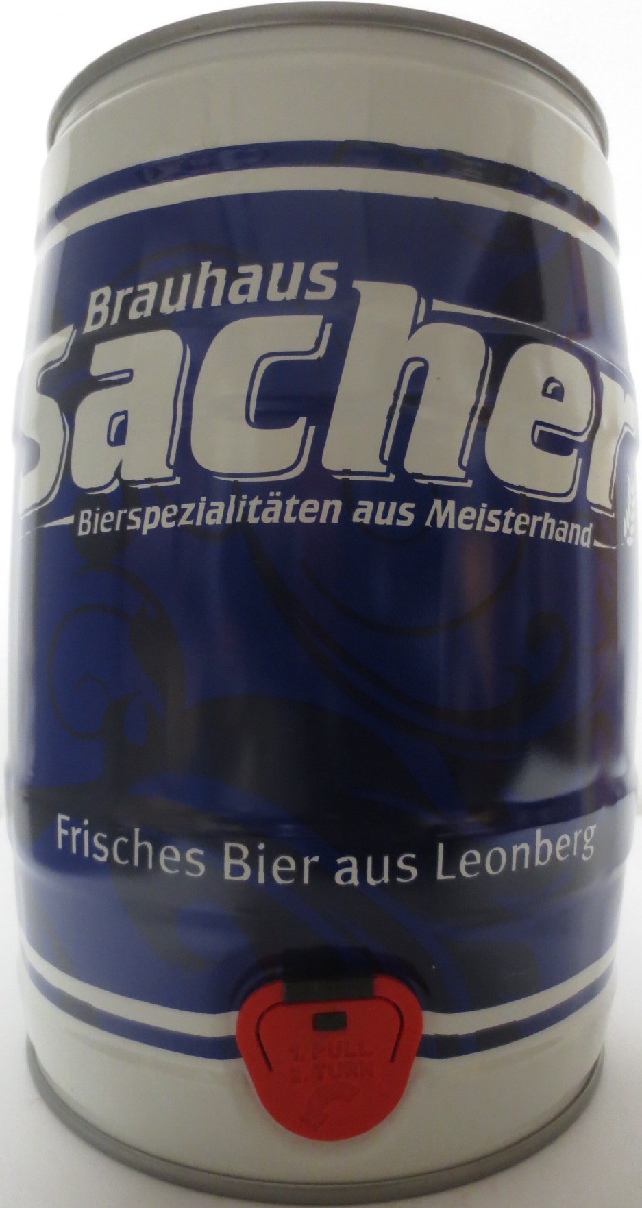 Sacher Brauhaus  Bierspezialitäten aus Meisterhand Frisches Bier aus Leonberg (5L) Nr.1 