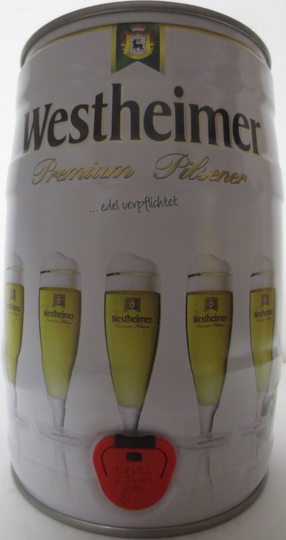 Westheimer Premium Pilsener ...edel verplichtet (5L) Nr.1 