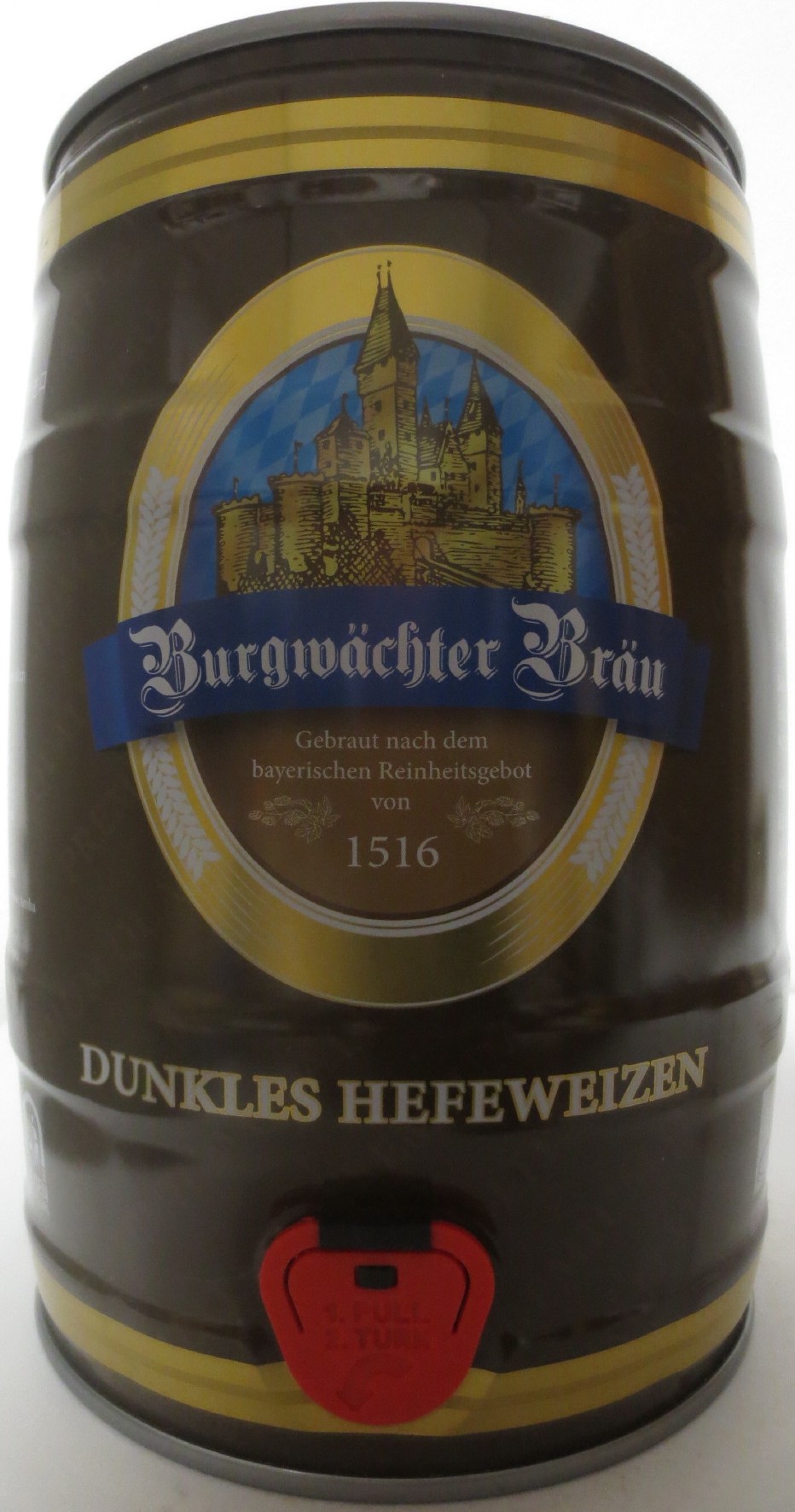 Burgwächter Bräu DUNKLES HEFEWEIZEN (5L) Nr.1 