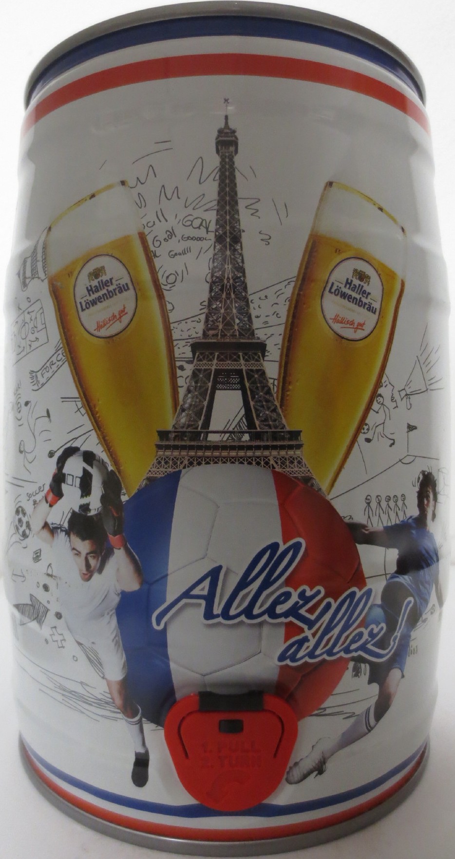 Haller Löwenbräu Edelpils Allez allez! (5L) Nr.1 
