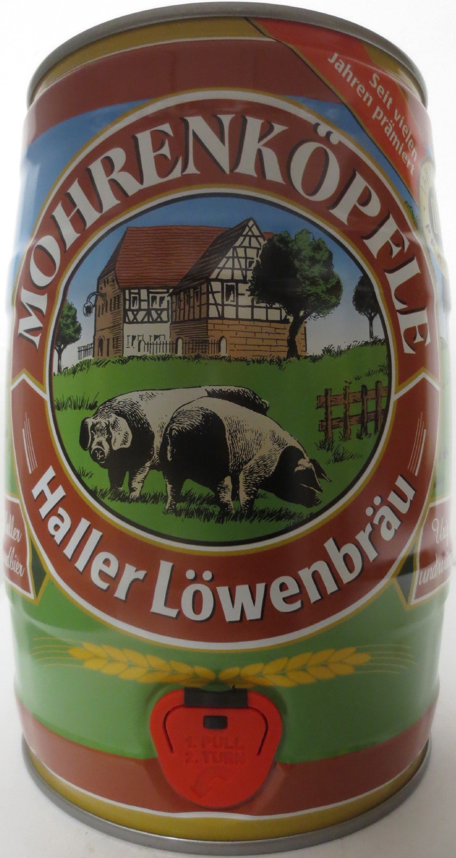 Haller Löwenbräu MOHRENKÖPFLE (5L) Nr.1 