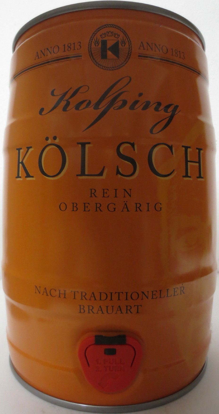 Kolping Kölsch REIN OBERGARIG NACH TRADITIONELLER BRAUART (5L) Nr.1 