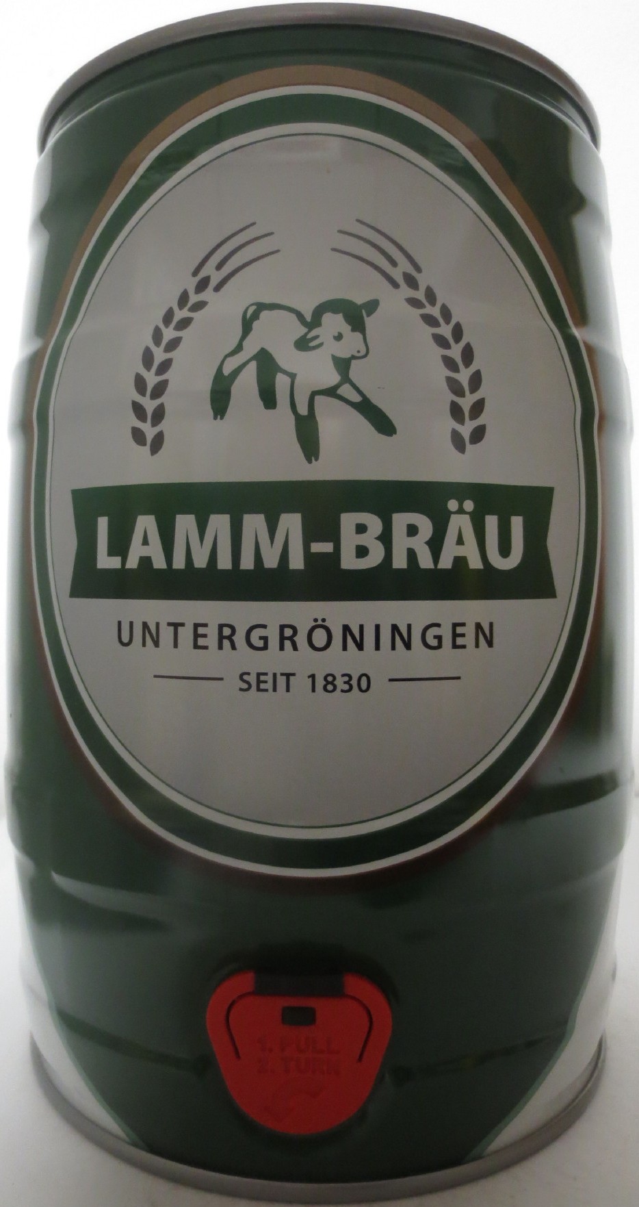 LAMM-BRÄU UNTERGRÖNINGEN SEIT 1830 (5L) Nr.1 