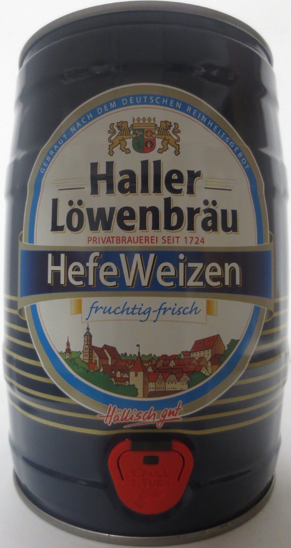 Haller Löwenbräu Hefe Weizen fruchtig-frisch (5L) Nr.2 