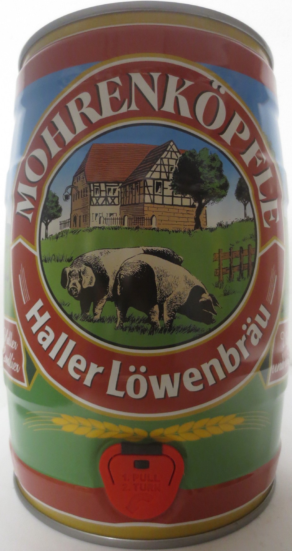 Haller Löwenbräu MOHRENKÖPFLE (5L) Nr.2 