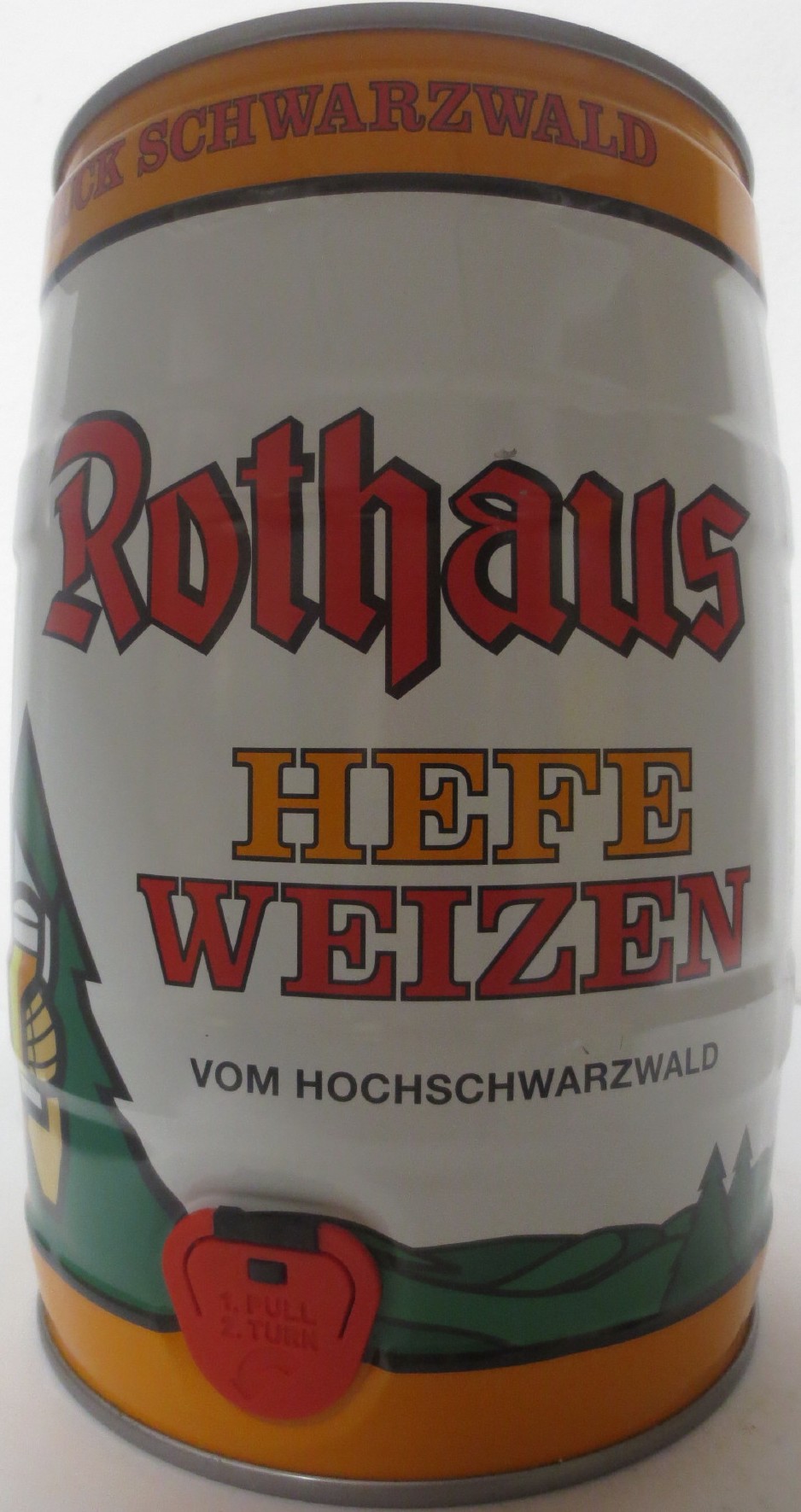 Rothaus HEFE WEIZEN VOM HOCHSCHWARZWALD (5L) Nr.1 