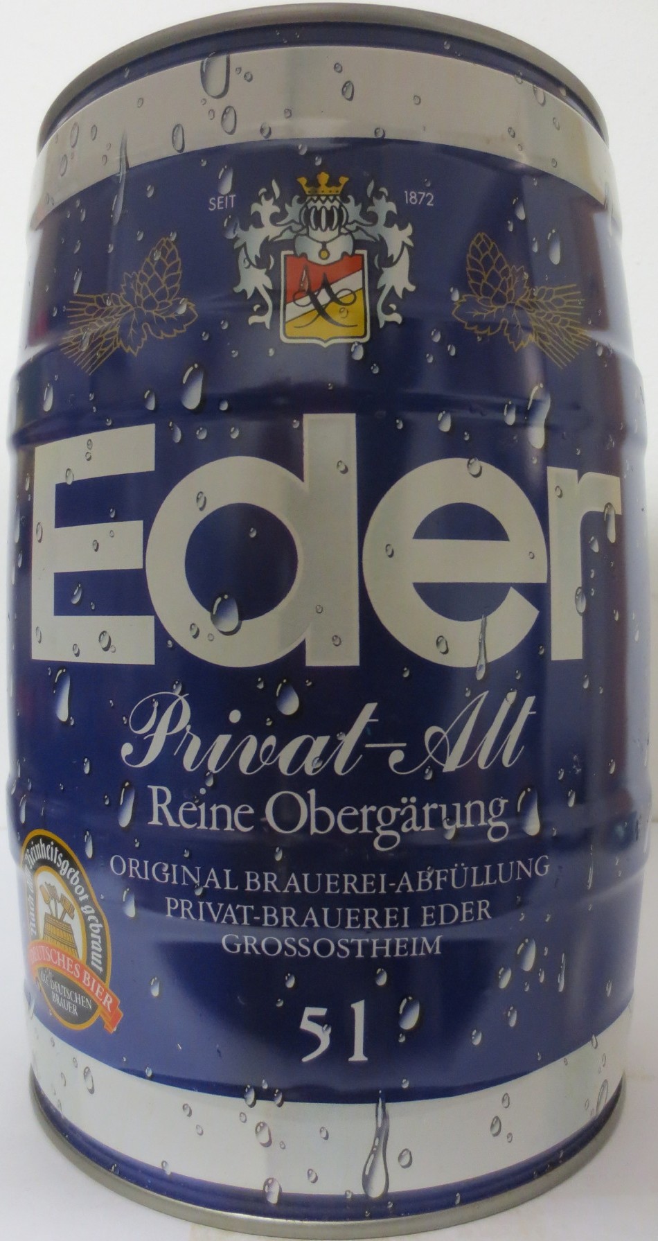 Eder Privat-Alt Reine Obergärung (5L) Nr.1