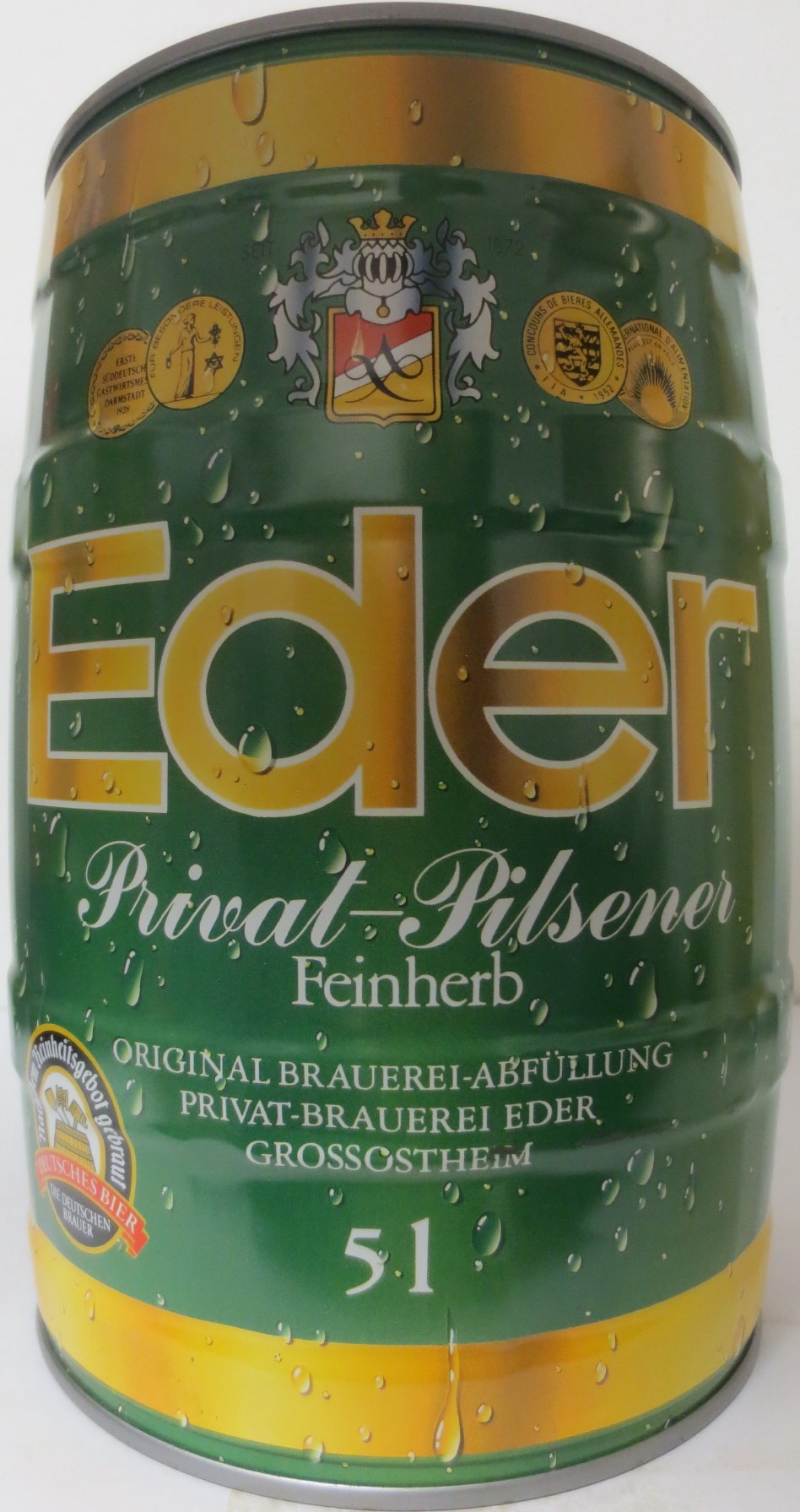 Eder Privat-Pilsener Feinherb (5L) Nr.1