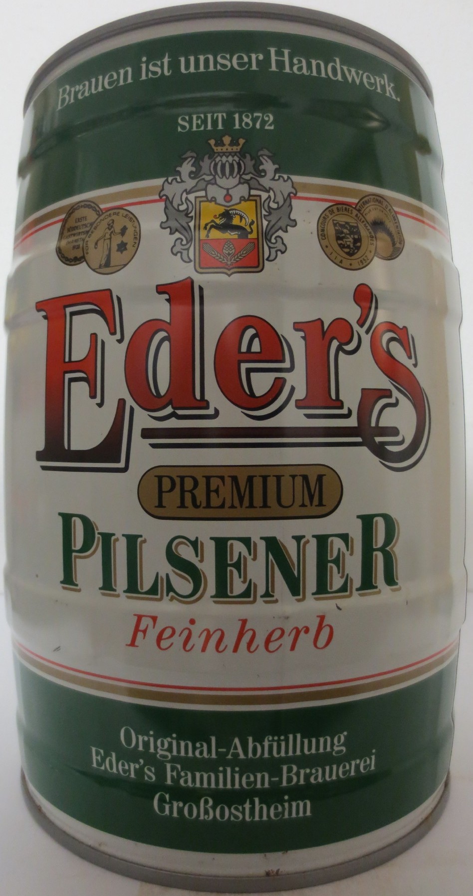 Eder´s PREMIUM PILSENER Feinherb (5L) Nr.1 