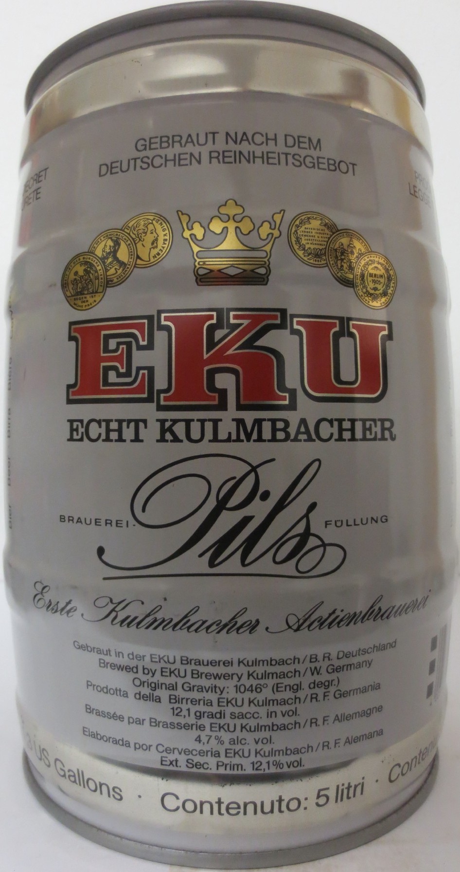EKU ECHT KULMBACHER Pils (5L) Nr.6 