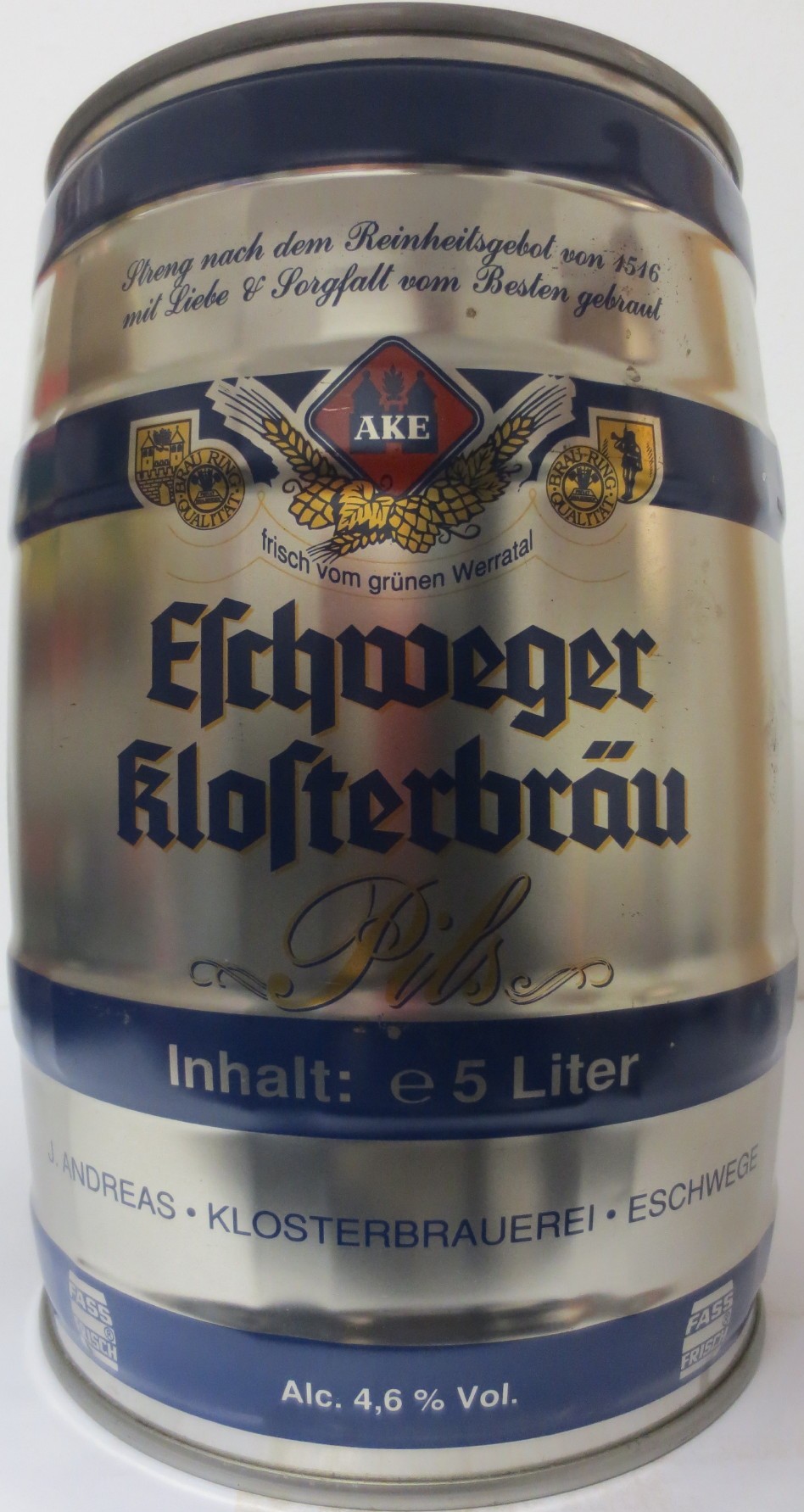 Eschweger klosterbräu Pils (5L) Nr.1 