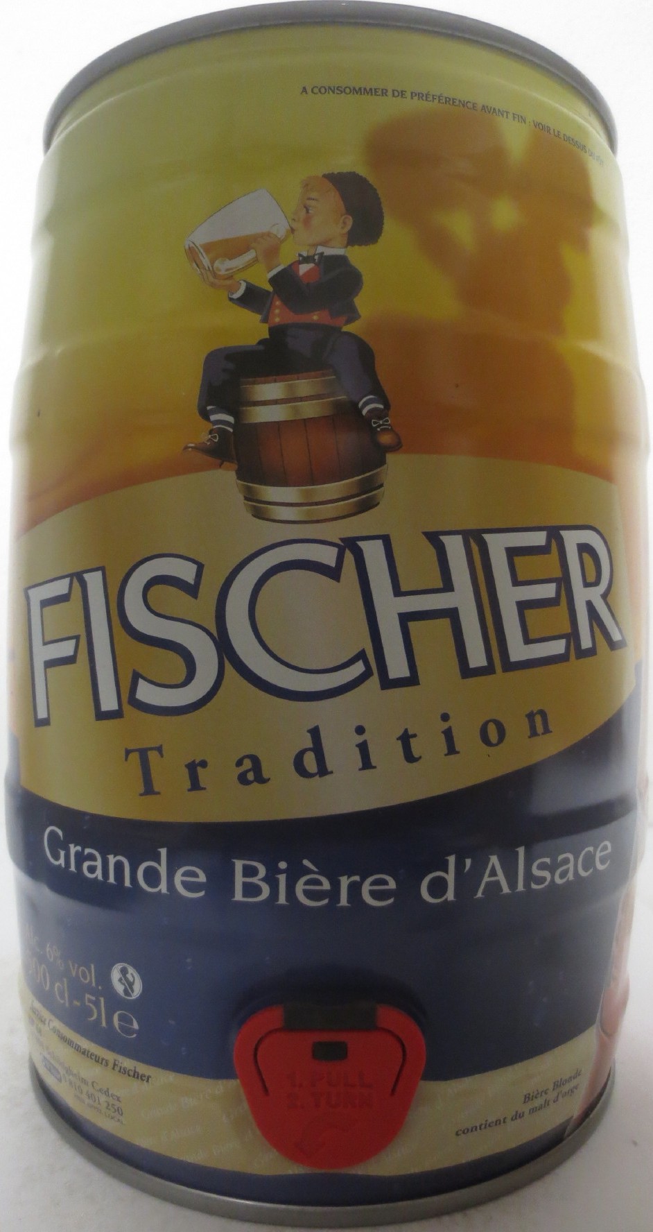 FISCHER Tradition Grande Biére d´Alsace (5L) Nr.1 