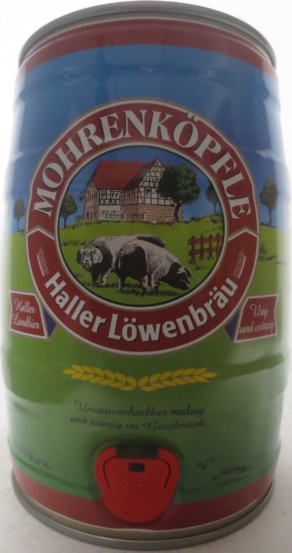 Haller Löwenbräu MOHRENKÖPFLE (5L) Nr.3 