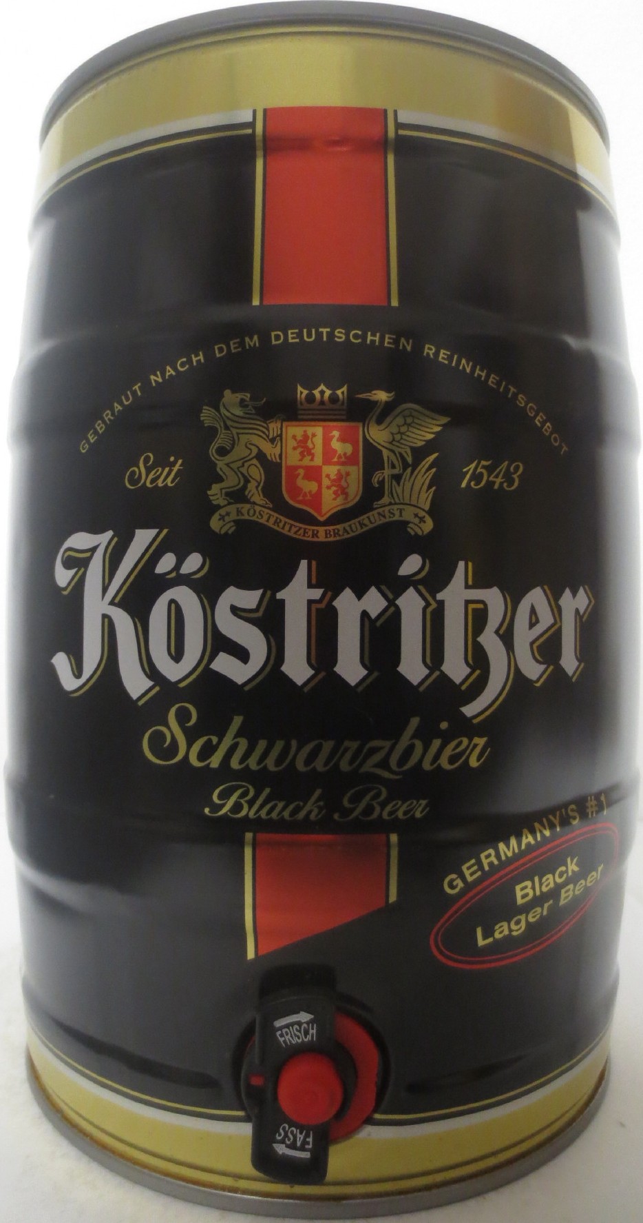 Köstritzer Schwarzbier Black Beer GERMANY´S  #1 Black Lager Beer (5L) Nr.1 