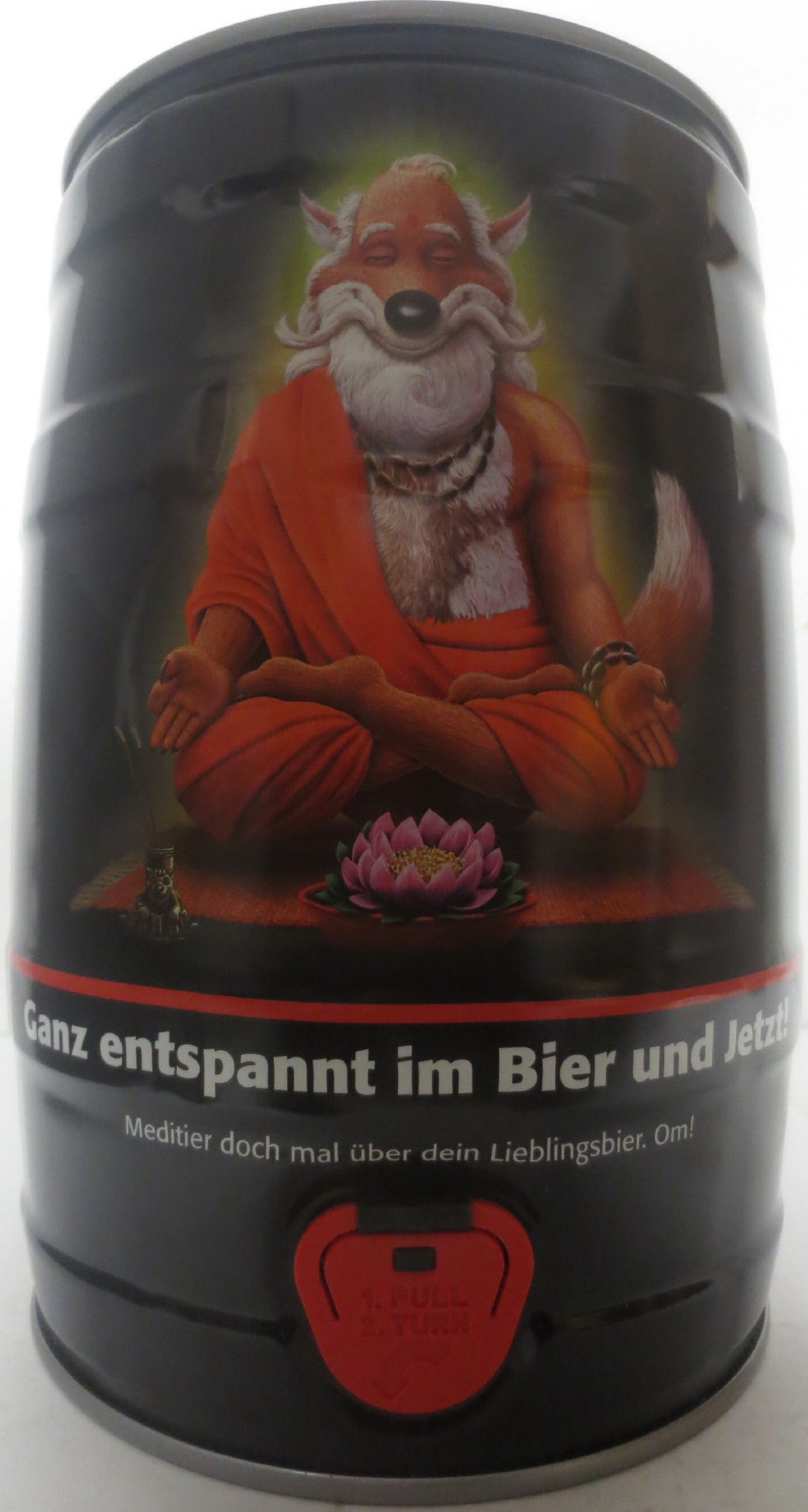 Füchschen Alt Ganz entspannt im Bier und jetzt! Meditier doch mal über dein Lieblinsbier. Om! (5L) Nr.2