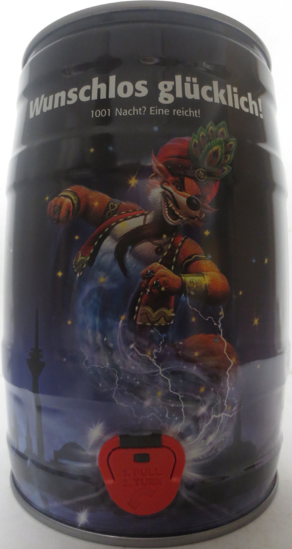 Füchschen Alt Wunschlos glücklich! 1001 Nacht? Eine reicht! (5L) Nr.1 