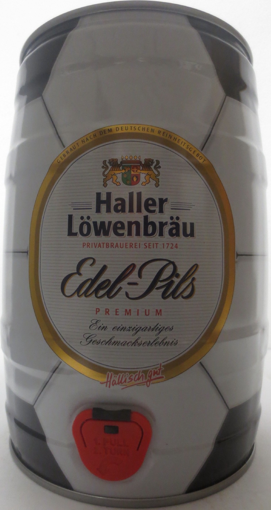 Haller Löwenbräu Edel-Pils PREMIUM Hällisch gut (5L) Nr.4 