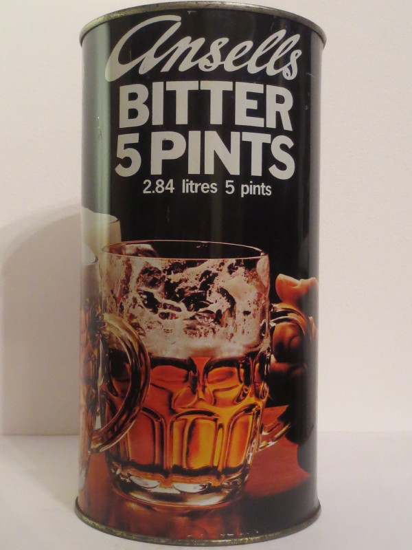 Ansells BITTER 5 PINTS 2.84 liters 5 pints (284cl)