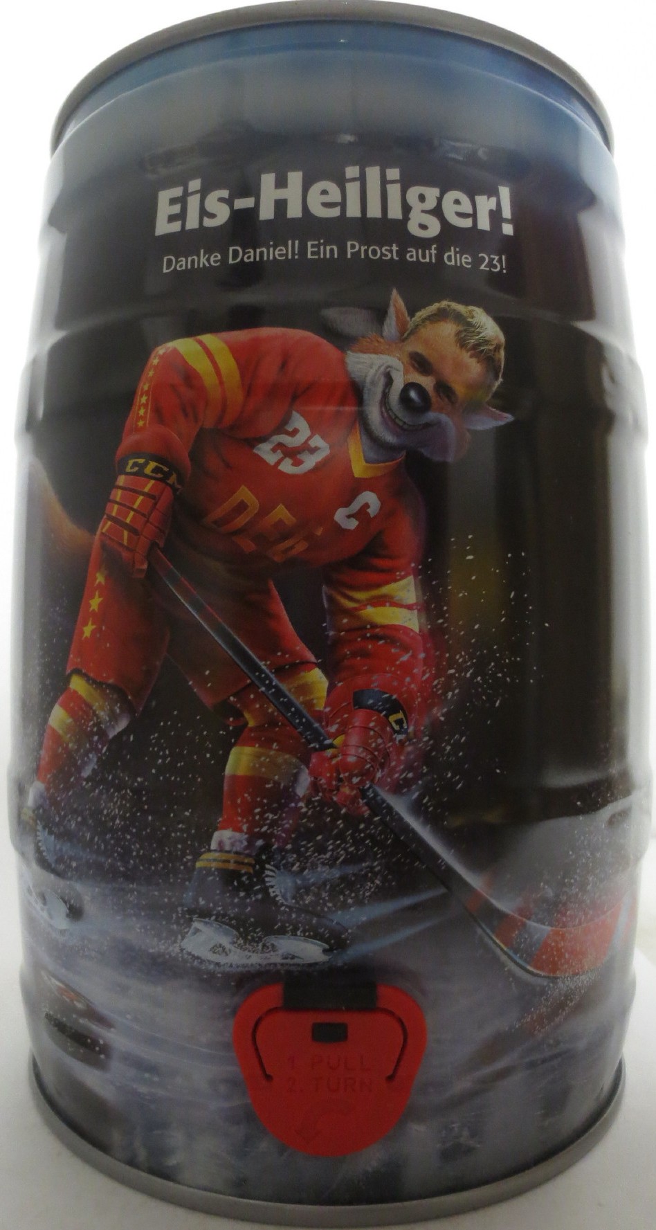 Füchschen Alt Eis-Heiliger Danke Daniel! Ein Prost auf die 23! (5L) Nr.1 