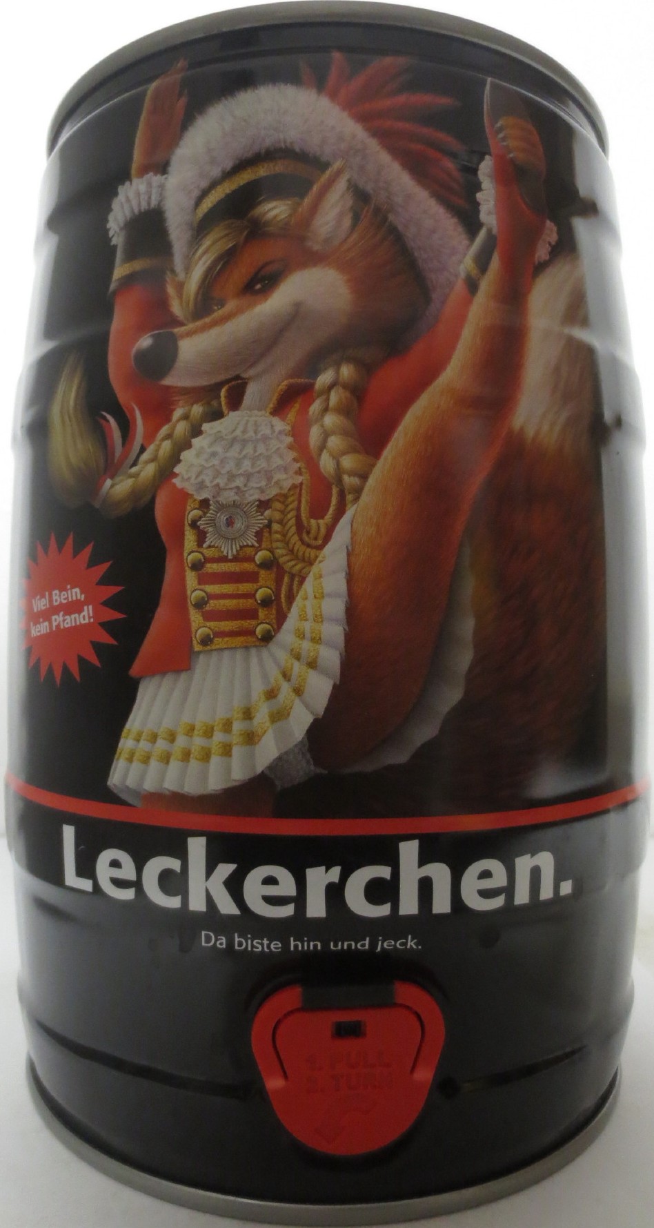 Füchschen Alt Leckerchen. Da biste hin und jeck. (5L) Nr.1 