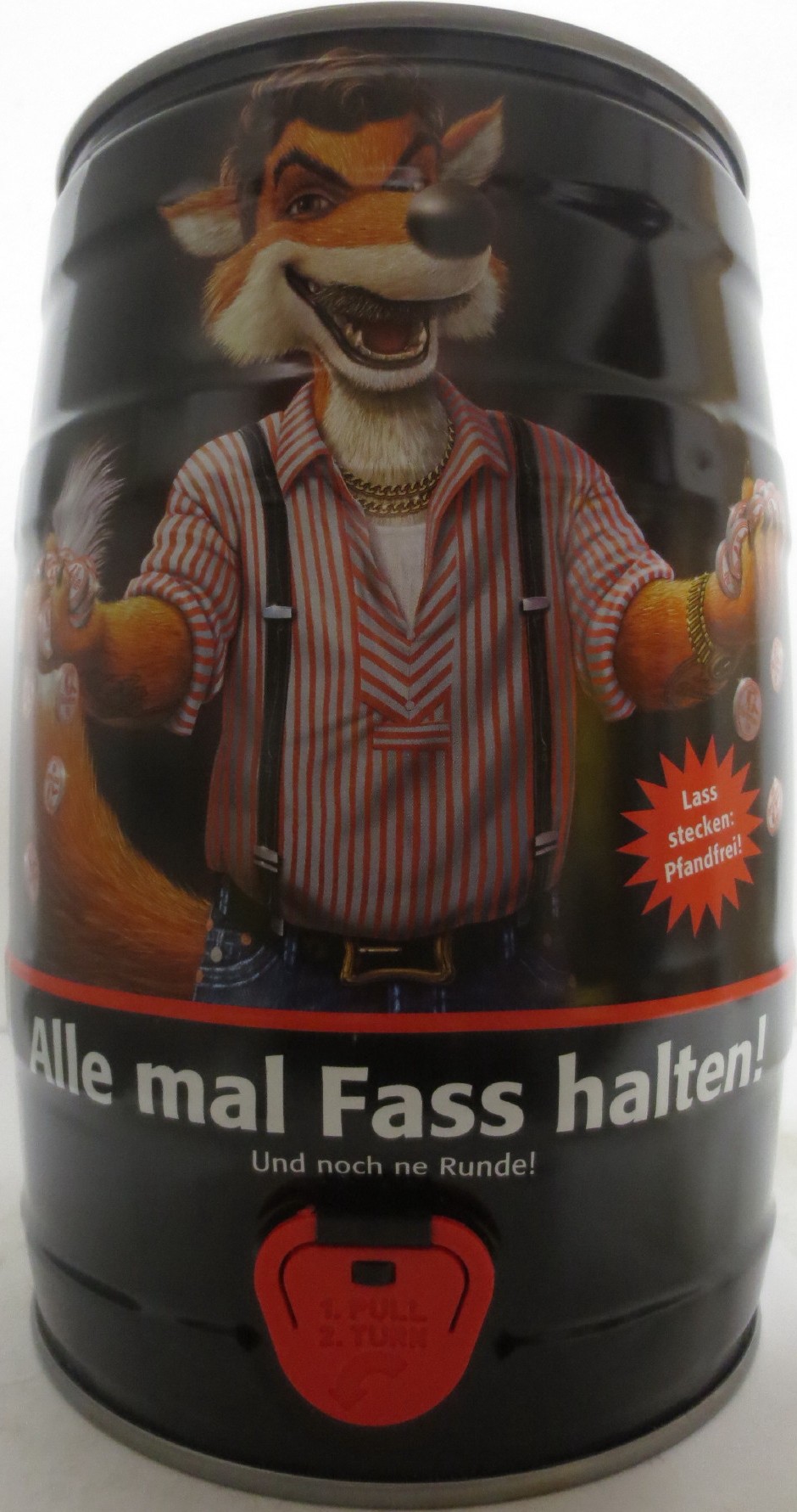 Füchschen Alt Alle mal Fass halten! Und noch ne Runde! (5L) Nr.1 