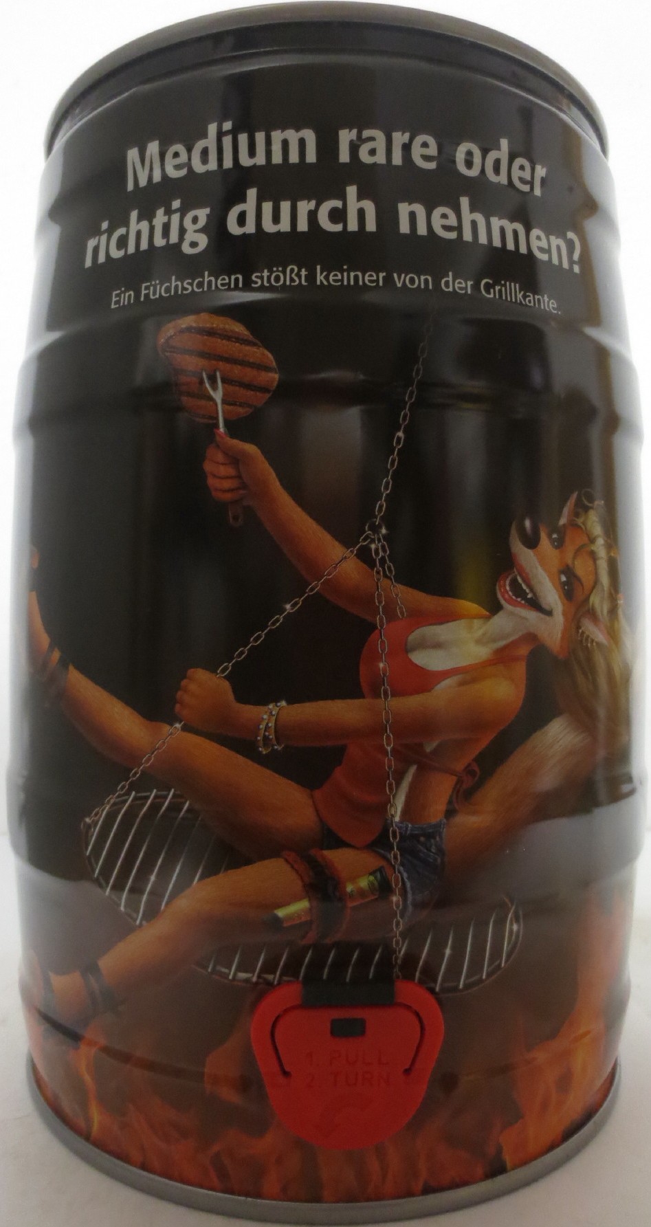Füchschen Alt Medium rare oder richtig durch nehmen? Ein Füchschen stößt keiner von der Grillkante. (5L) Nr.1 