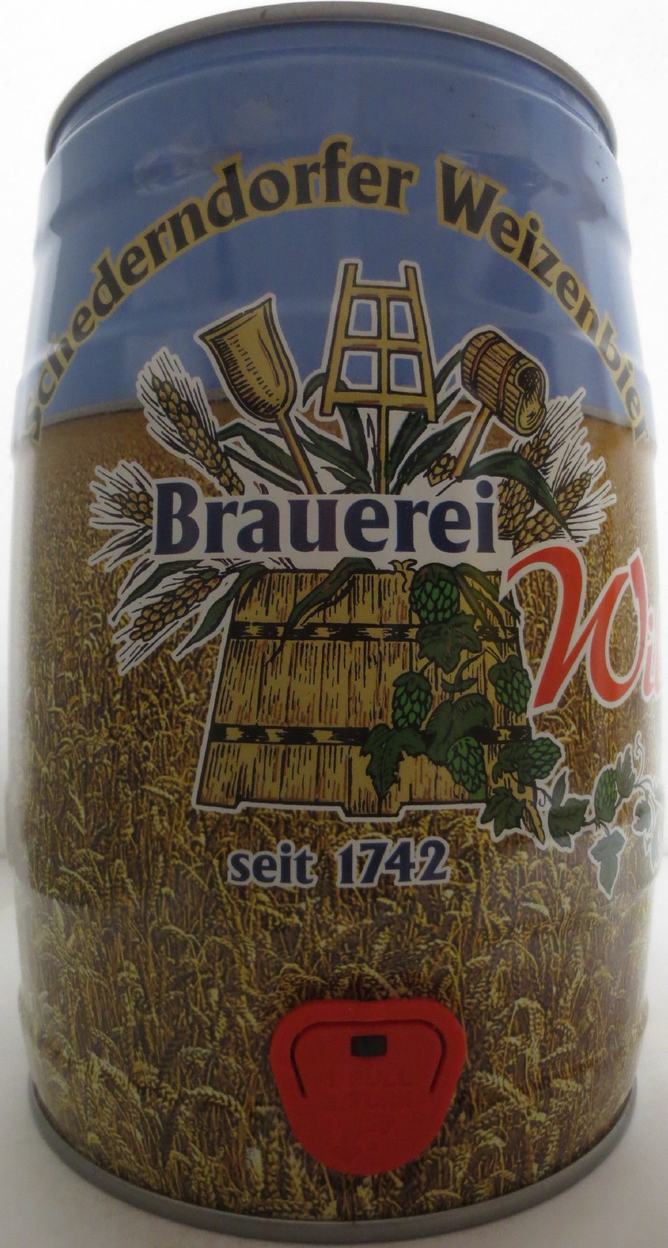 Schederndorfer Weizenbier Brauerei Will seit 1742 (5L) Nr.1 