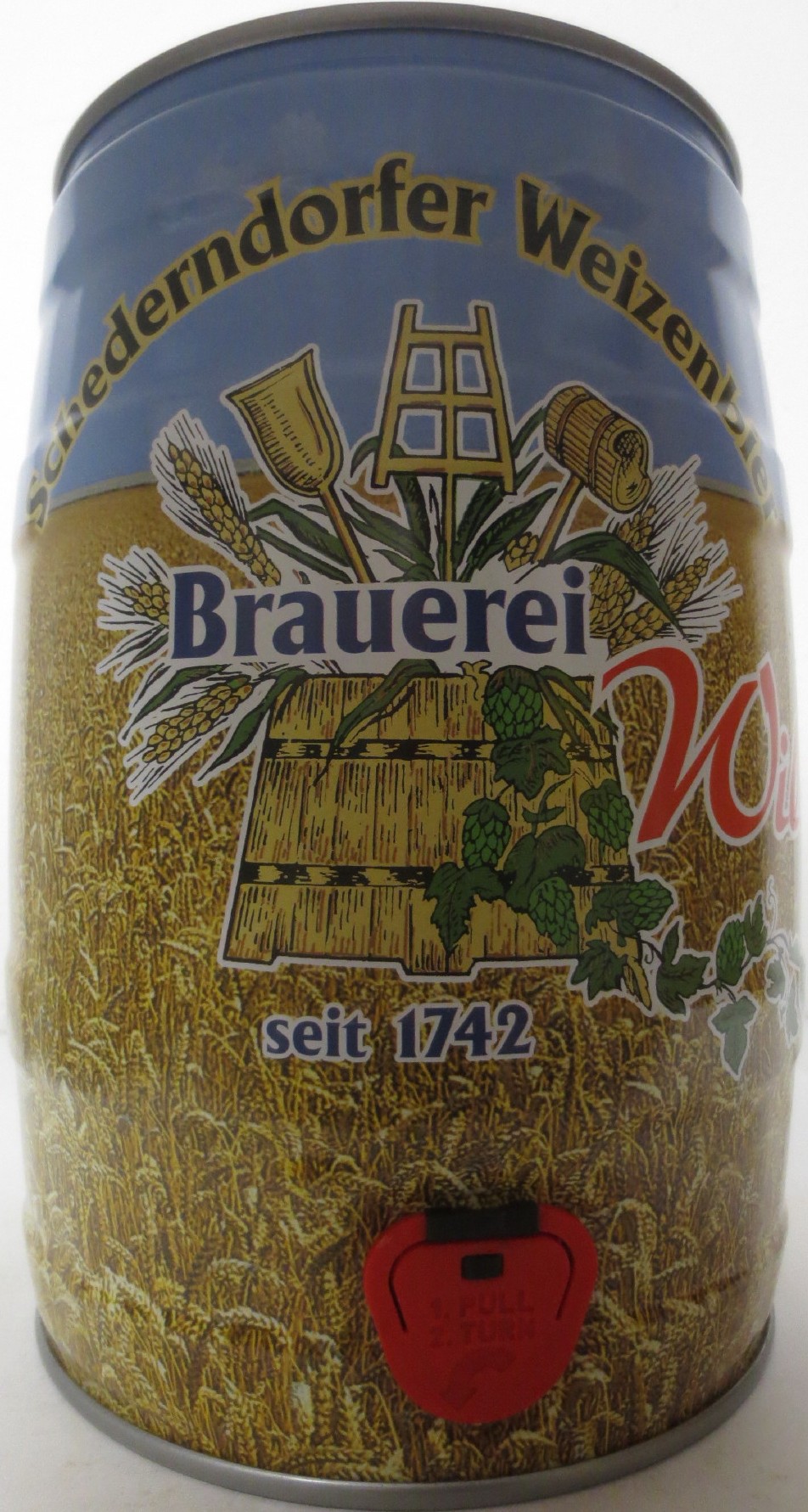 Schederndorfer Weizenbier Brauerei Will seit 1742 (5L) Nr.2  