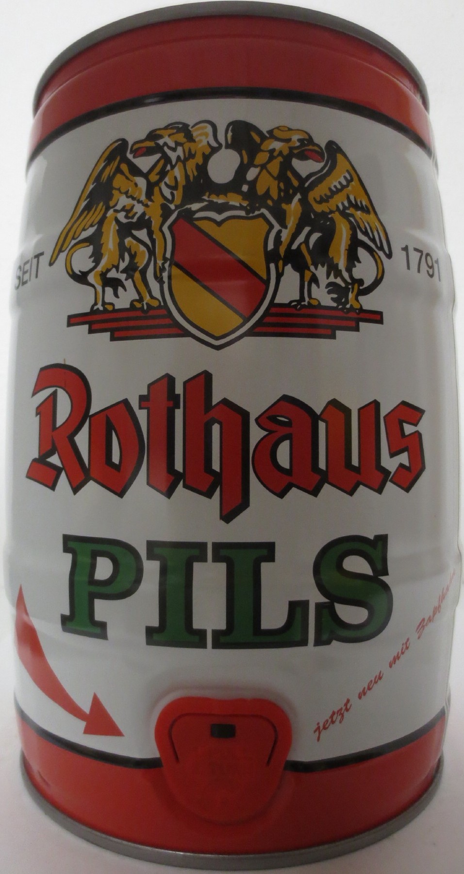 Rothaus PILS jetz neu mit Zapfahn (5L) Nr.1 