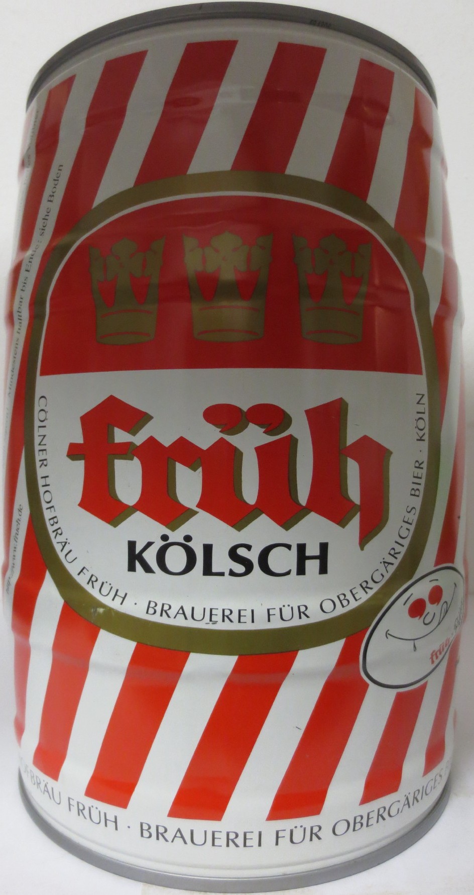 Früh kölsch SEIT  CÖLNER HOFBRÄU  FRÜH.BRAUEREI FÜR OBERGÄRIGES BIER.KÖLN (5L) Nr.2 