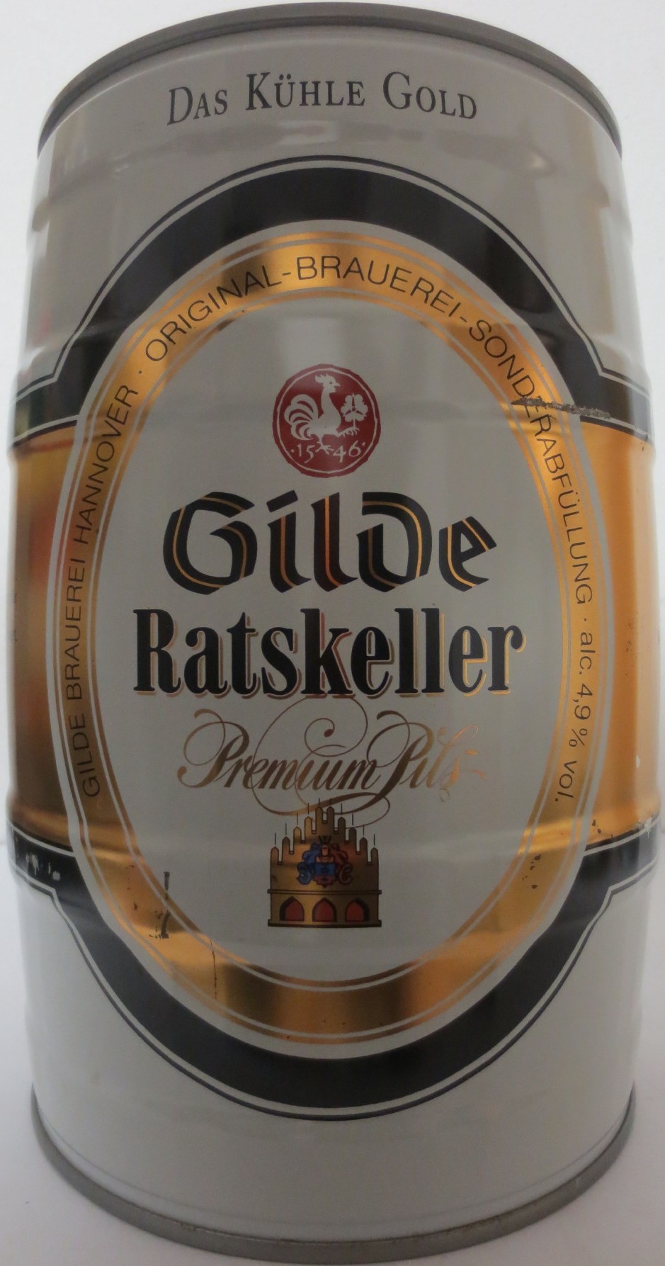 Gilde Ratskeller Edel Pils DAS KÜHLE GOLD (5L) Nr.2 