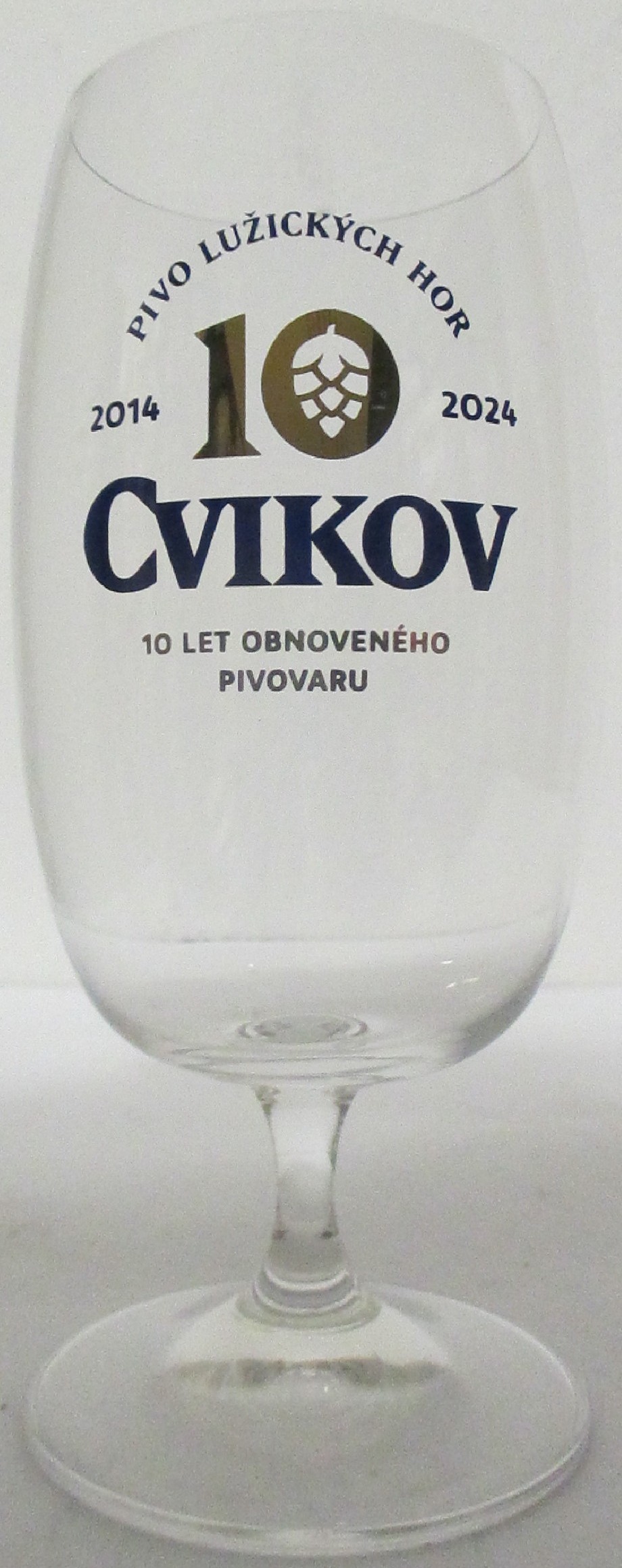 CVIKOV 10 LET OBNOVENÉHO PIVOVARU PIVO LUŽICKÝCH HOR 2014 10 2024 (0,3L) 