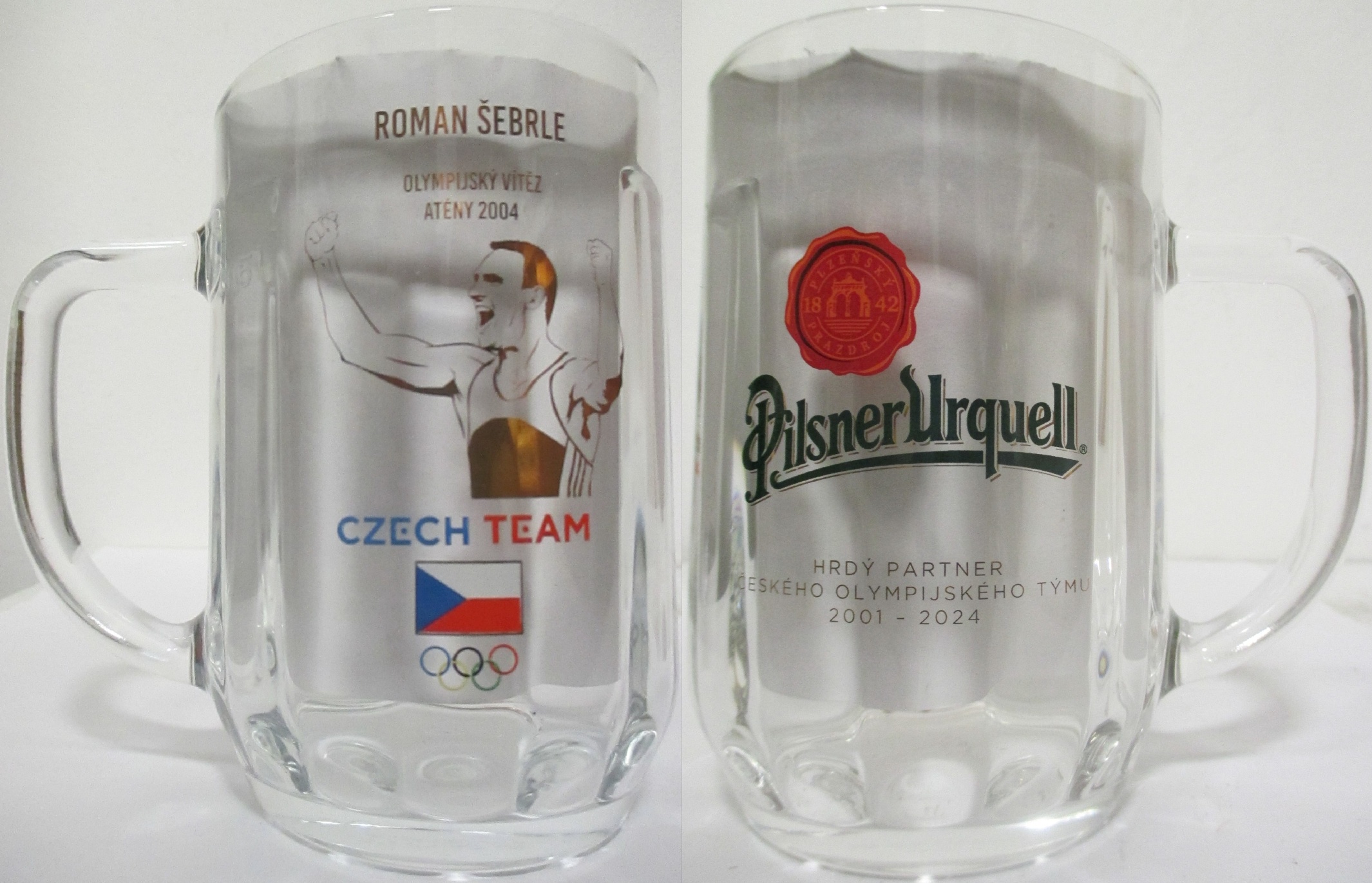 Pilsner Urquell CZECH TEAM ROMAN ŠEBRLE (0,5L) 