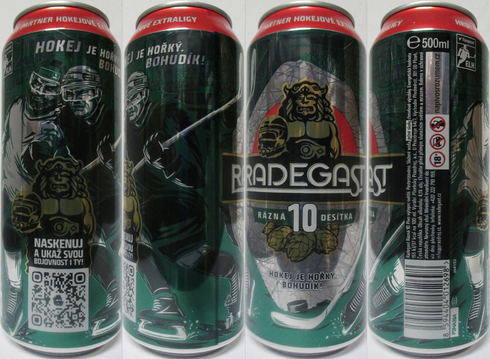 RADEGAST 10 RÁZNÁ DESÍTKA HOKEJ JE HOŘKÝ. BOHU DÍK! (CZ) (50cl) (B/O) č.1