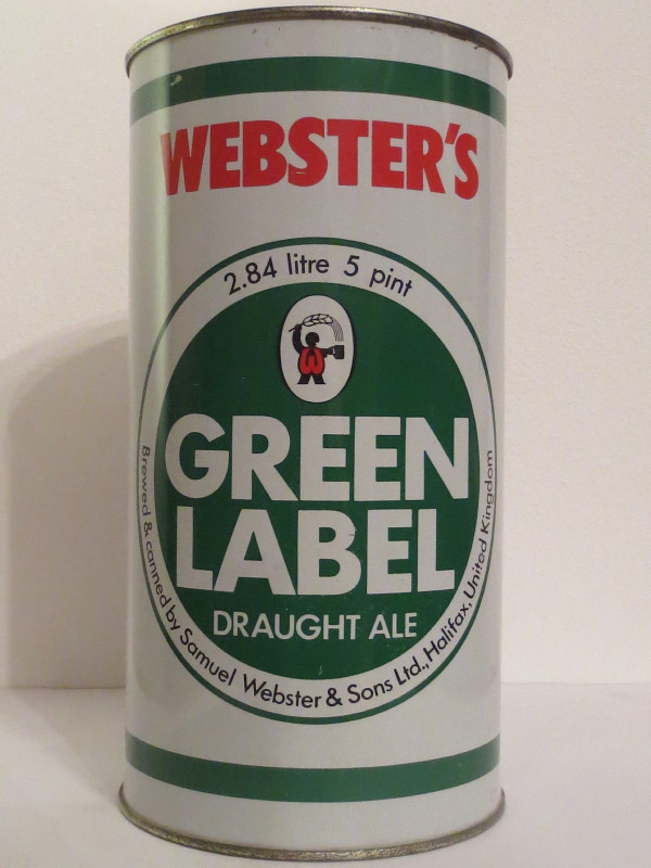 WEBSTER´S GREEN LABEL DRAUGHT ALE (284cl)