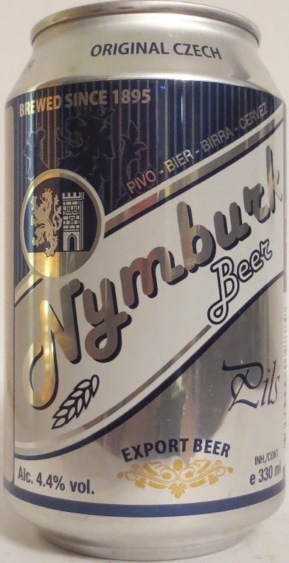Nymburk Beer Pils EXPORT BEER (33cl) (B/O) č.1 