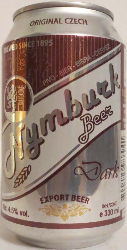 Nymburk Beer Dark EXPORT BEER (33cl) (B/O) č.1 