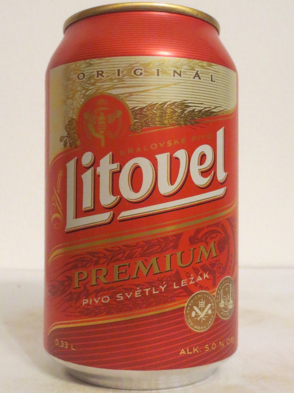 ORIGINÁL Litovel PREMIUM PIVO SVĚTLÝ LEŽÁK (33cl) 