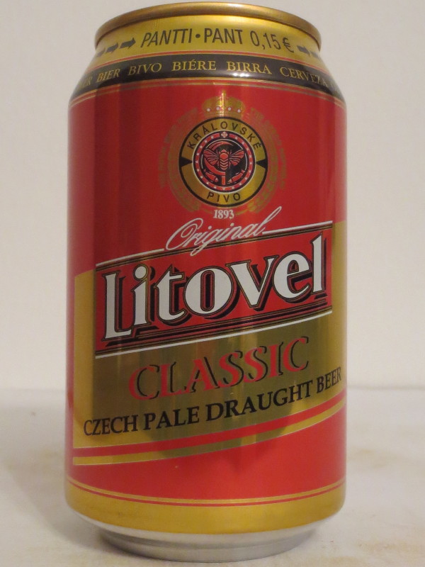 Original Litovel CLASSIC CZECH PALE DRAUGHT BEER (0,3L) 