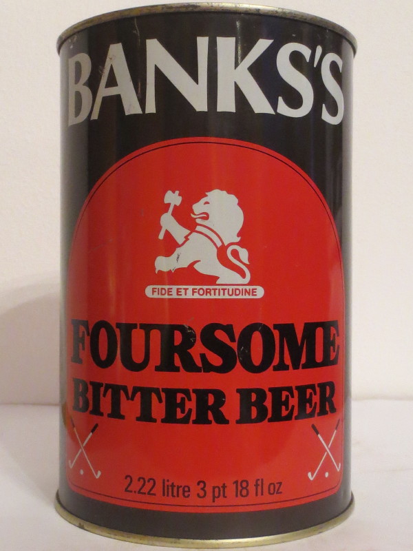 BANKS´S FOURSOME BITTER BEER (222cl) Nr.2