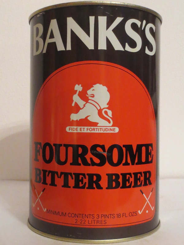 BANKS´S FOURSOME BITTER BEER (222cl) Nr.3