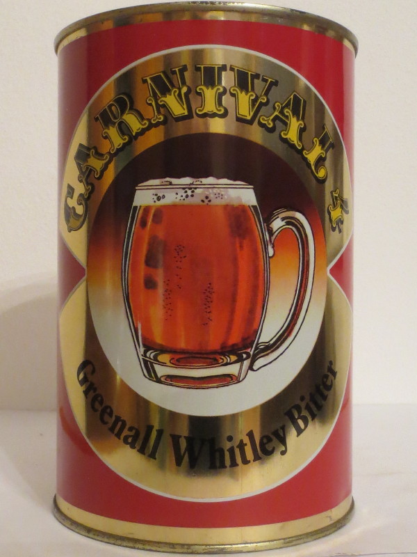 CARNIVAL 4 Greenall Whitley bitter (221-2cl)