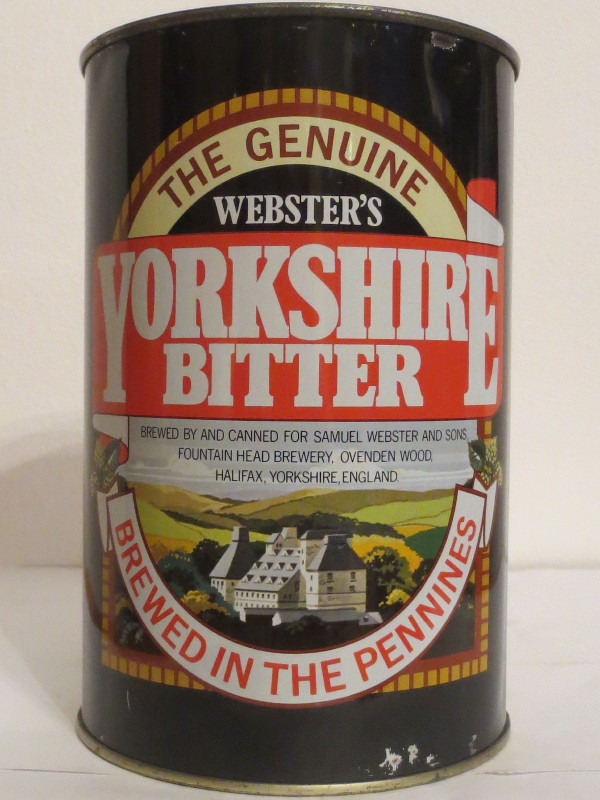 WEBSTER´S YORKSHIRE BITTER (222cl) Nr.1