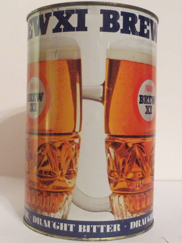 M & B BREW XI DRAUGHT BITTER (386cl) Nr.1