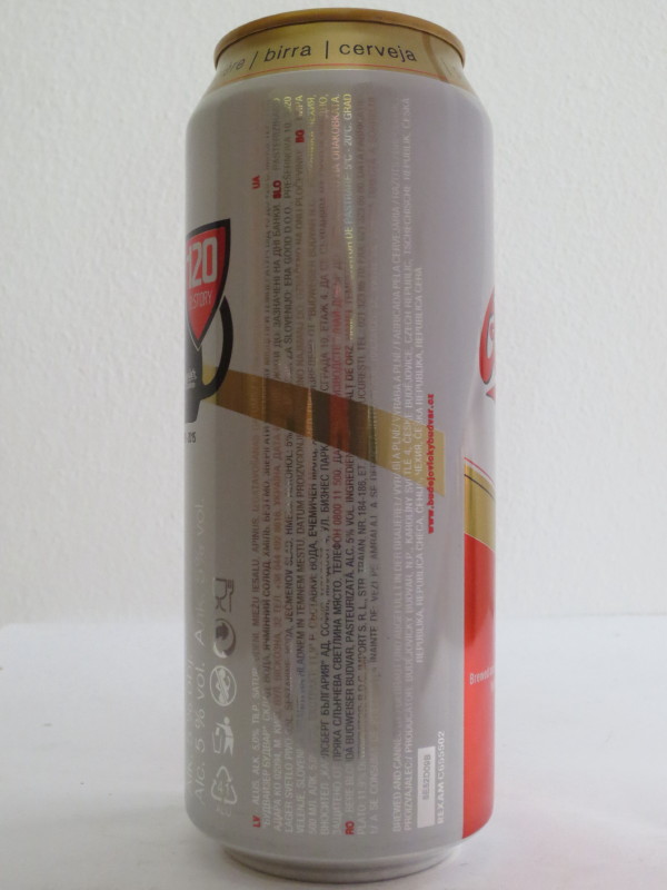 Budweiser Budvar 120 B:STORY 1895-2015 (50cl) (B/O)