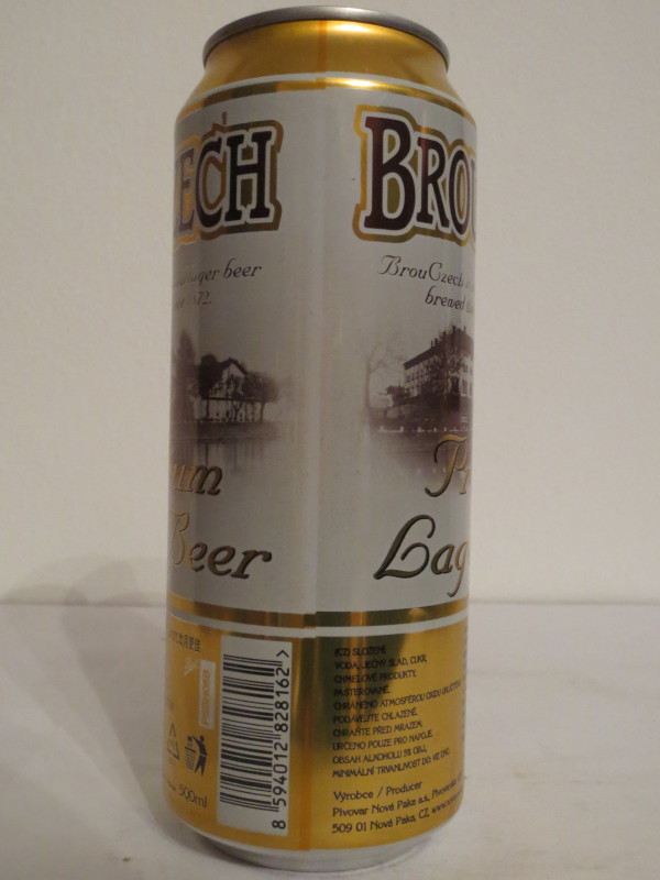 BROUCZECH Premium Lager Beer (B/O) č.1
